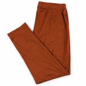 Picadilly Canada Pull On Pants Womens XXL Rust Orange Stretch Straight Leg